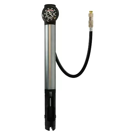 Dresco  Minifietspomp manometer en slang