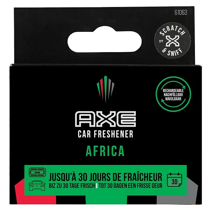 Axe Luchtverfrisser Navulling Africa - Exotische mix van warme Afrikaanse kruiden en aroma’s - Vooraanzicht