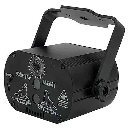LED-Laserstrahler Party Akku