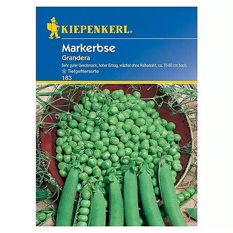 Kiepenkerl  Gemüsesamen Markerbse Grandera