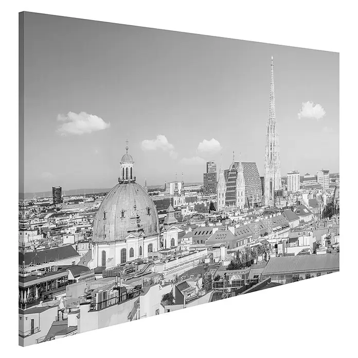 Leinwandbild - Vienna, B x H: 118 x 70 cm - Diagonale Ansicht
