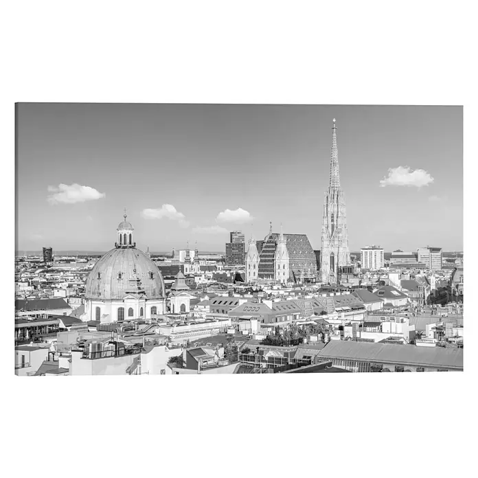 Leinwandbild - Vienna, B x H: 118 x 70 cm - Vorderansicht