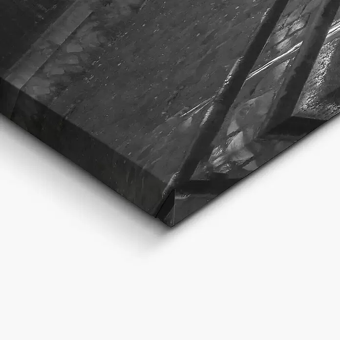 Leinwandbild - Sacre Coeur Stairs, B x H: 118 x 70 cm - Detailaufnahme