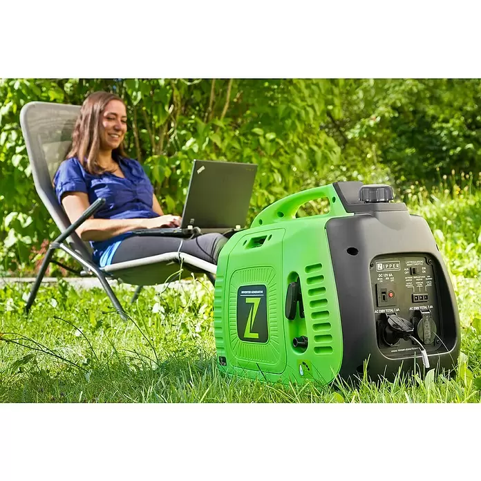 Zipper Inverter-Stromerzeuger ZI-STE2000IV - 2.200 W, Tankvolumen: 3,5 l, Betriebsdauer: 4 h - Anwendungsbeispiel