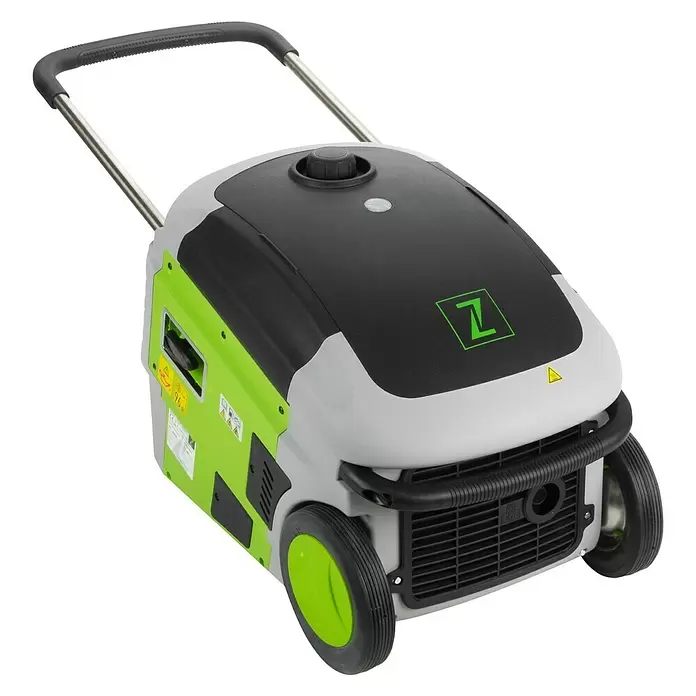 Zipper Inverter-Stromerzeuger ZI-STE3000IV - 3.000 W, Tankvolumen: 10 l, Betriebsdauer: 6 h bei 100% Last - Diagonale Ansicht