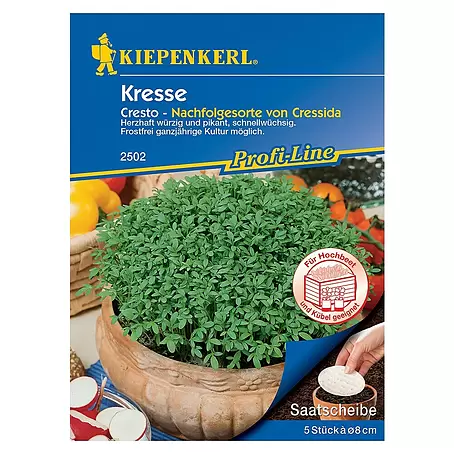 Kiepenkerl Profi-Line Saatgut Kresse Saatscheibe