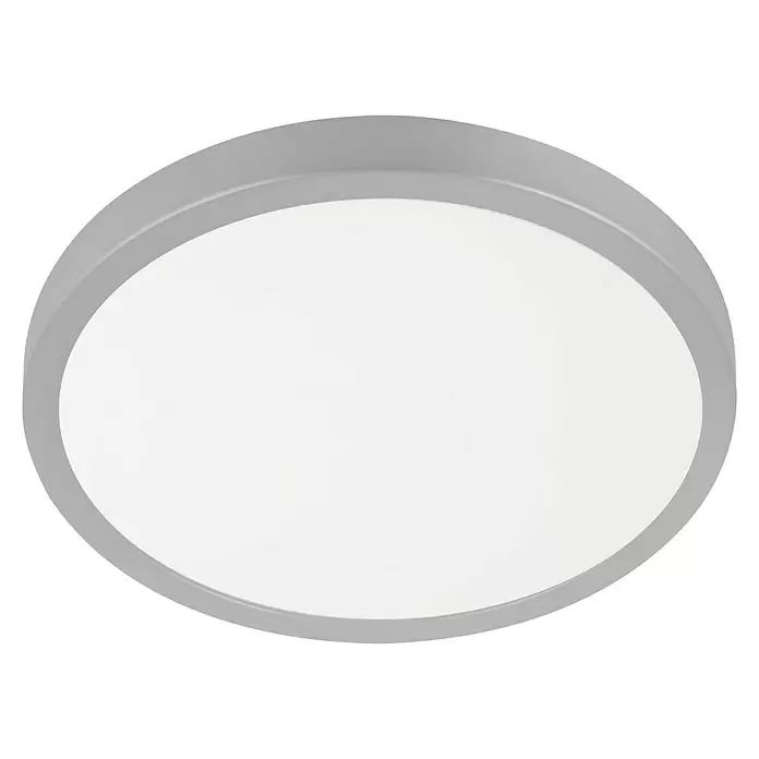 Eglo LED-Deckenleuchte - Silber, Warmweiß - Ansicht von unten