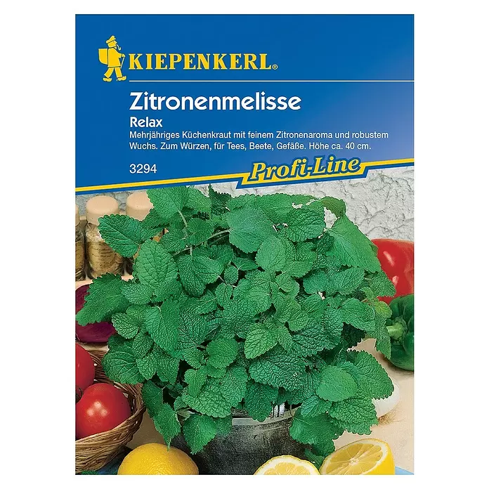 Kiepenkerl Profi-Line Kräutersamen Zitronenmelisse - Melissa officinalis, Erntezeit: Juli - Vorderansicht