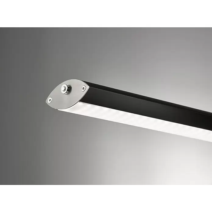Honsel Leuchten Pendelleuchte Beat TW - 20,1 W, L x B x H: 77 x 50 x 110 cm, Schwarz - Detailaufnahme