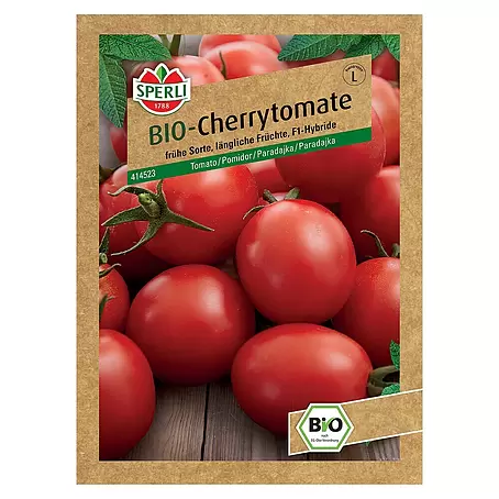 Sperli  Gemüsesamen BIO Cherrytomate