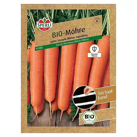 Sperli  Gemüsesamen BIO Möhre
