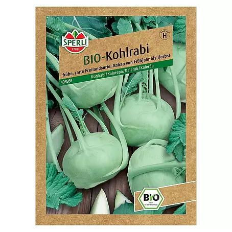 Sperli  Gemüsesamen BIO Kohlrabi