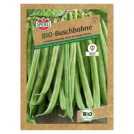 Sperli  Gemüsesamen BIO Buschbohne