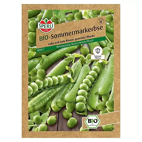 Sperli  Gemüsesamen BIO Markerbse
