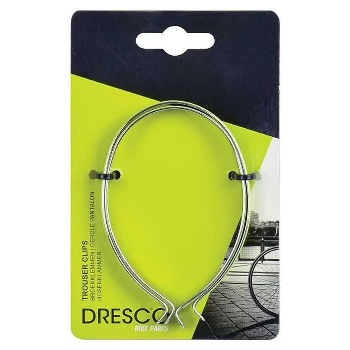 Dresco Broekklemmen reflectie - 2 stk. - Vooraanzicht