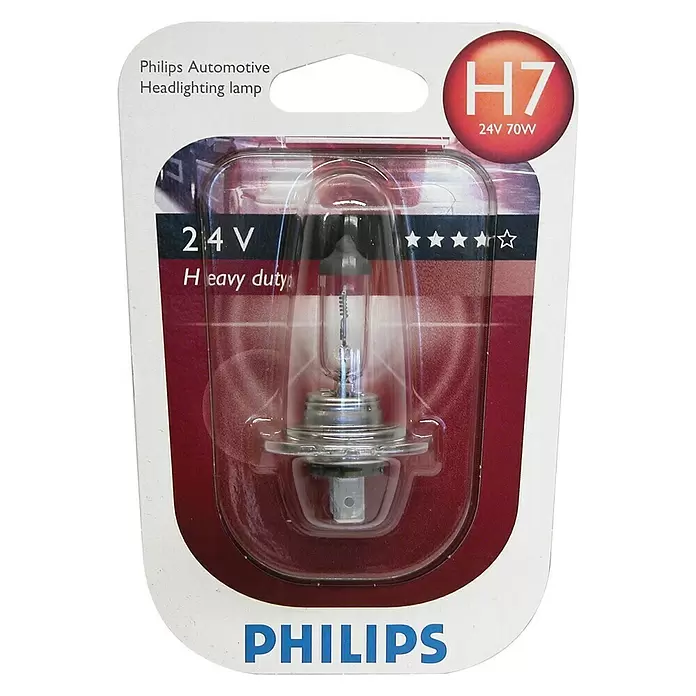 Philips Halogeenkoplamp H7 MasterDuty 70W - 1 st. - Vooraanzicht