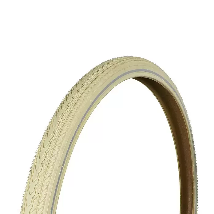 Dresco Fietsband APS Reflectie Crème - Grootte: 28″ x 1,75 - Close-up