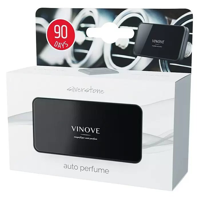 Vinove Luchtverfrisser Original Silverstone - Citroen, lavendel en kruiden - Diagonaal zicht