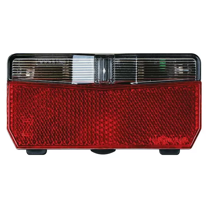 Dresco Achterlicht 3 LED's - Led, Geschikt voor: Fietsen - Vooraanzicht