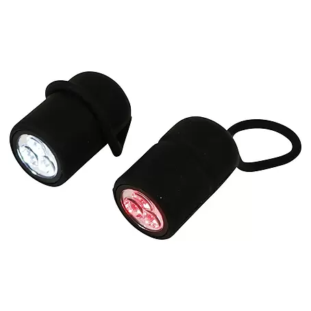 Dresco  Fietsverlichtingsset Siliconen 3 LED’s
