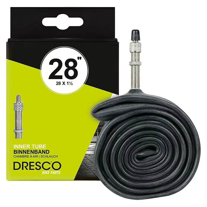 Dresco Fietsband + Binnenband APS Reflectie - Grootte: 28″ x 1½ - Vooraanzicht