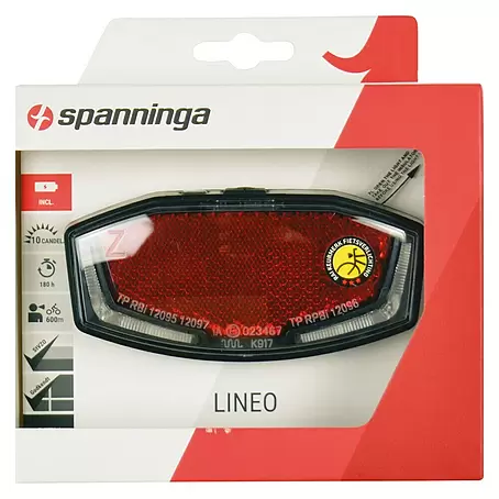 Spanninga  Achterlicht Fiets Lineo