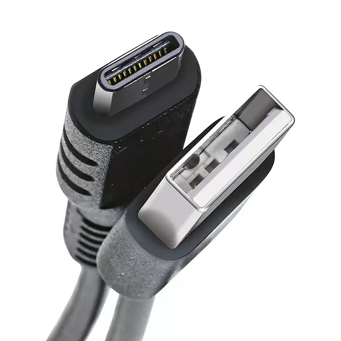 Celly Datakabel USB-C - 200 cm, Zwart - Close-up