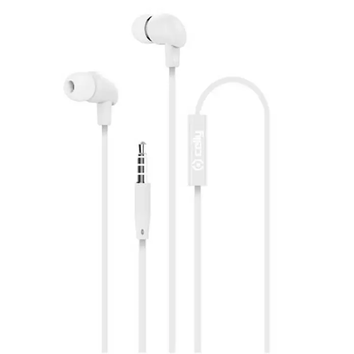 Celly Oordopjes Stereo UP600 - Wit - Close-up