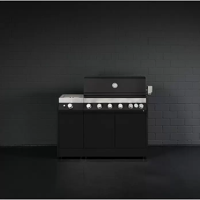 Kingstone Grillkeukenmodule The Quad Big - l x b x h: 55,3 x 73 x 91,3 cm - Sfeeropname