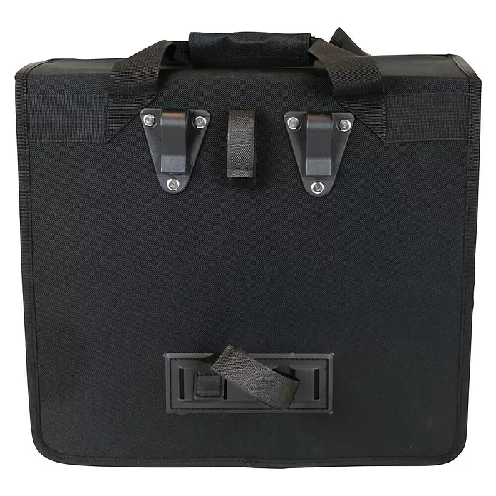 Dresco Fietstas Basic Shopper 20 liter - l x b x h: 37 x 13 x 34 cm - Vooraanzicht