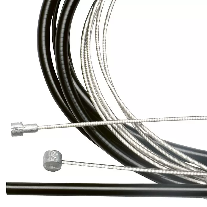 Simson Remkabelset Universeel - 1,7 m, Zwart - Close-up