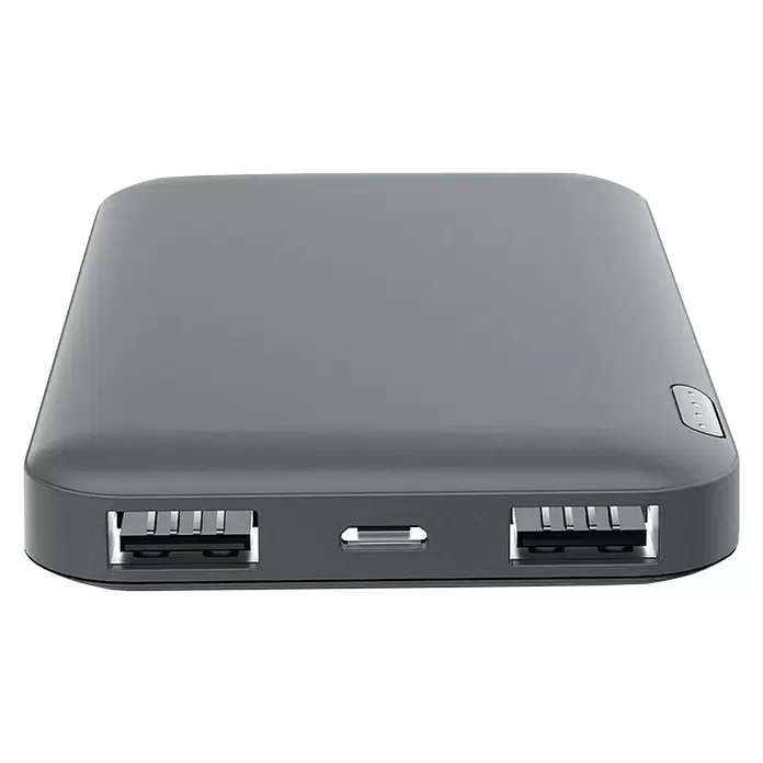 Celly Powerbank Energy 5000 mAh - Zwart - Vooraanzicht