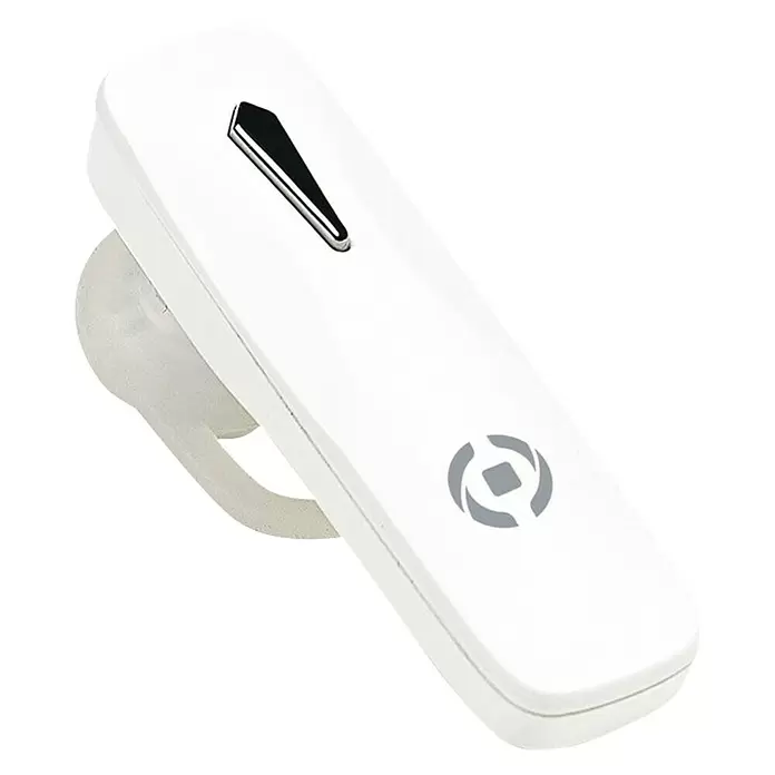 Celly Headset Bluethooth BH10WH - Wit - Diagonaal zicht