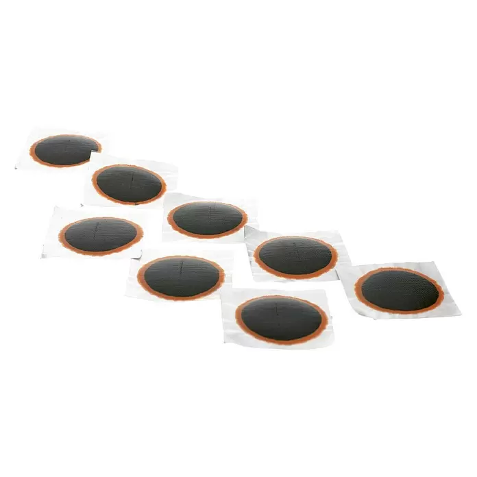 Simson Bandenreparatieset pleisters 33 mm - 8 st. - Diagonaal zicht