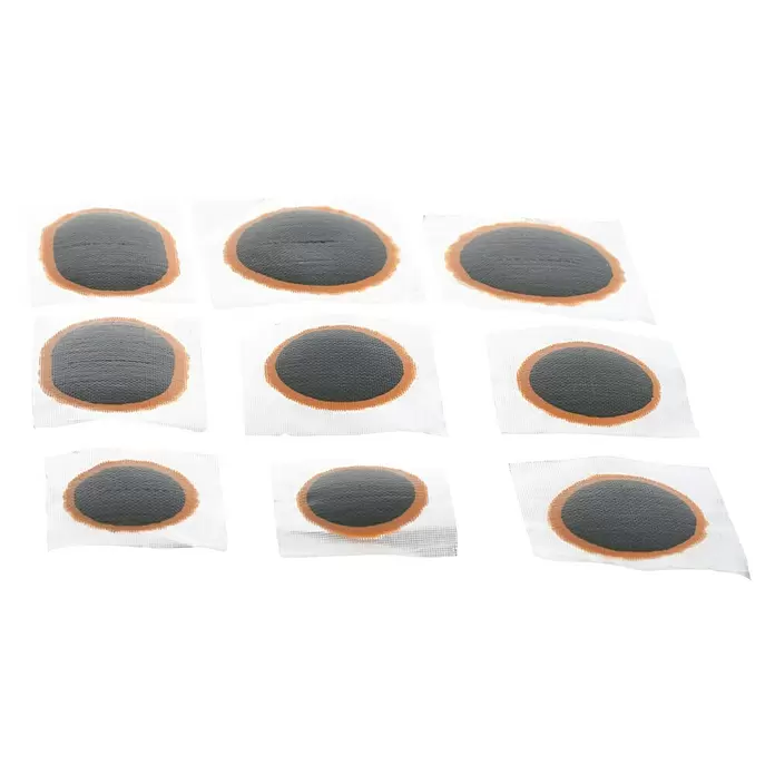 Simson Bandenreparatieset pleisters Assortiment - 9 st. - Diagonaal zicht