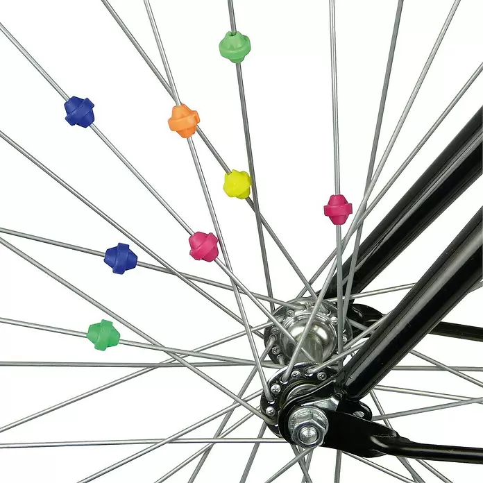 Dresco Decoratieve kralen voor de fiets - 20 st. - Close-up