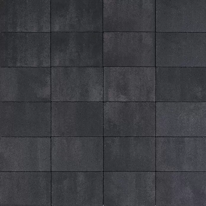 Terrastegel Premium beton - Country Zwart - Close-up