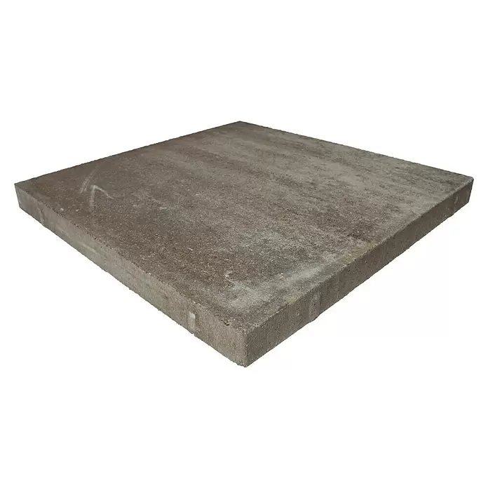 Terrastegel Basis plus beton - Mediterrane Bruin - Diagonaal zicht