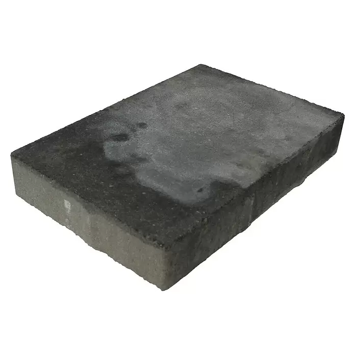 Terrastegel Premium beton - Antraciet - Diagonaal zicht