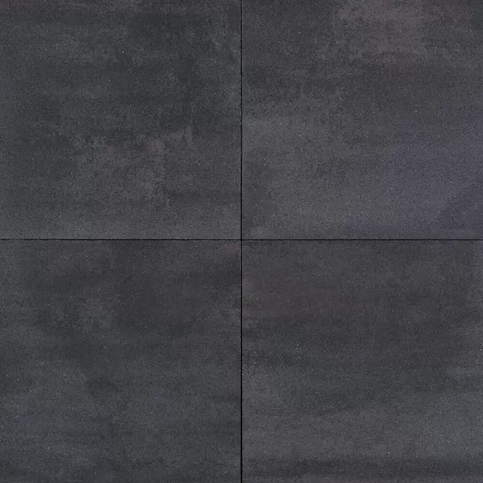 Terrastegel Premium beton - Country Zwart - Close-up