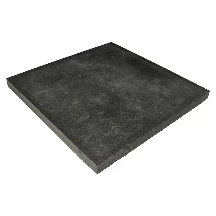 Terrastegel Premium beton - Blue Stone Antraciet - Diagonaal zicht