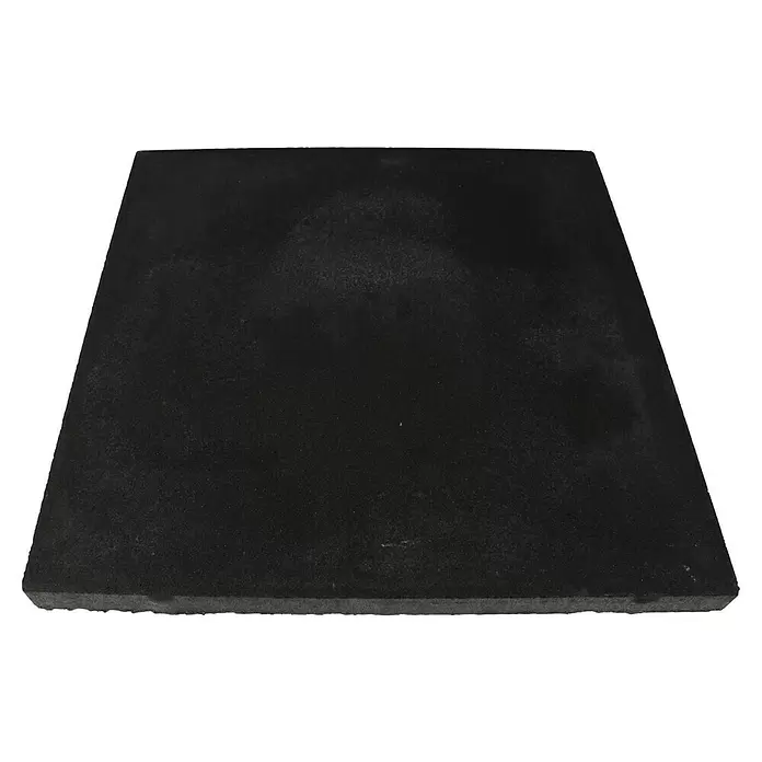Terrastegel Premium beton - Zwart - Top-down weergave