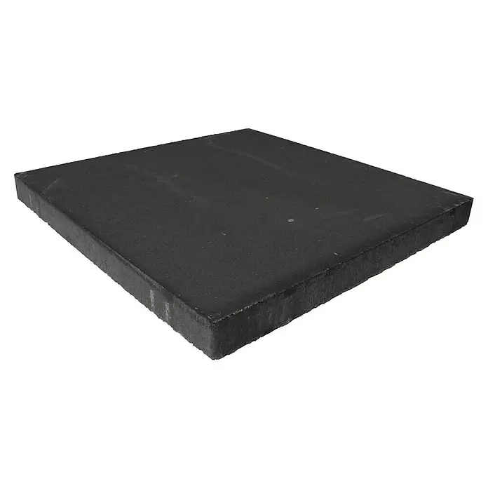Terrastegel Basis beton - Antraciet - Diagonaal zicht