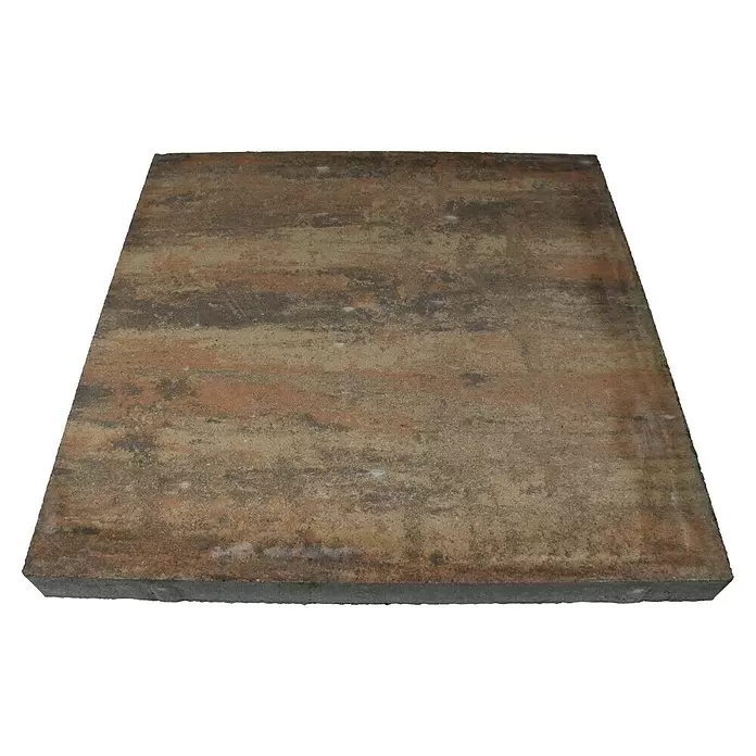 Nature Terrastegel Basis beton - Nature Beige - Top-down weergave