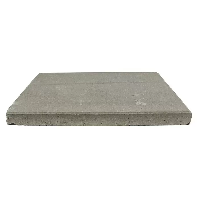 Terrastegel beton - Grijs - Vooraanzicht