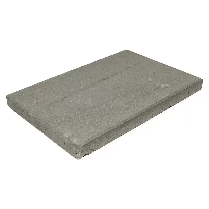 Terrastegel beton - Grijs - Diagonaal zicht
