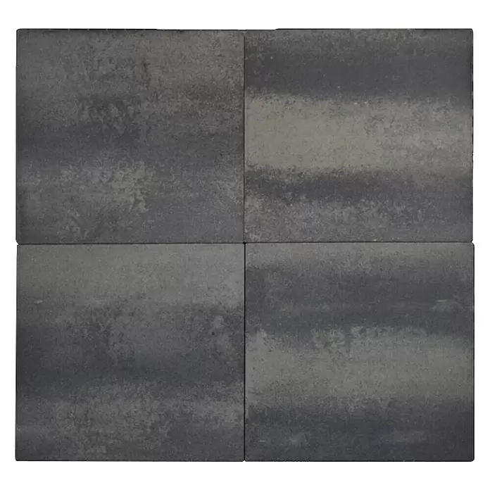 Terrastegel Basis beton - Grijs - Vooraanzicht