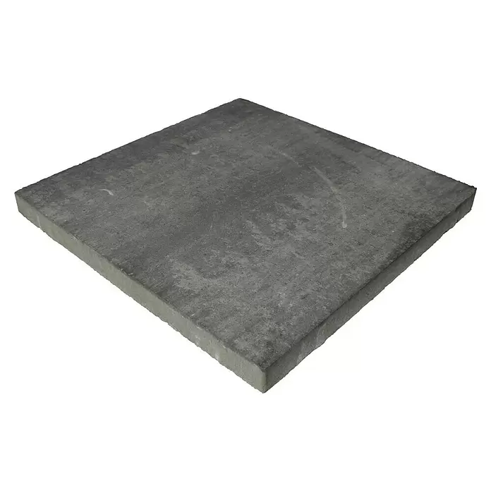 Terrastegel Basis beton - Grijs - Diagonaal zicht