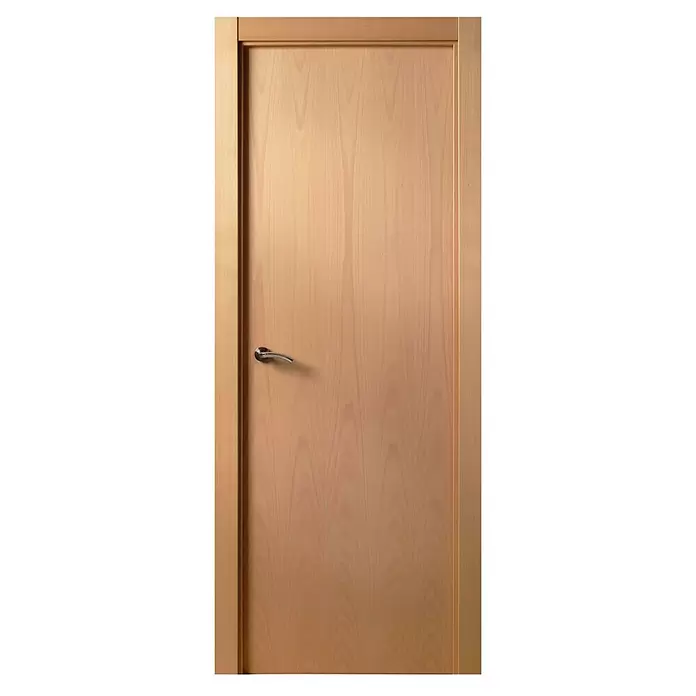 Solid Elements Puerta interior Haya - 72,5 x 203 cm, Derecha, Haya, Alveolar - Vista frontal