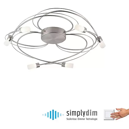 Paul Neuhaus  LED-Deckenleuchte rund Nelia